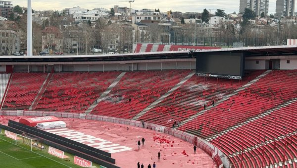 ЛОМИ, ЛОМИ, СВЕ ПОЛОМИ! Ево како изгледа јужна трибина на Маракани дан после вечитог дербија