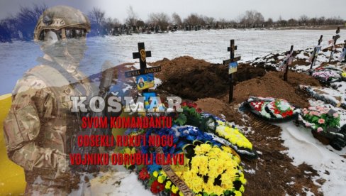 UKRAJINCI ODSECAJU GLAVE I UDOVE SA LEŠEVA SABORACA: Sanjam to svake noći! Da majka zna da joj je sin zaista mrtav...