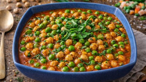 СА ГРАШКОМ И СРЕМУШОМ: Кари леблебије, здрав и укусан ручак