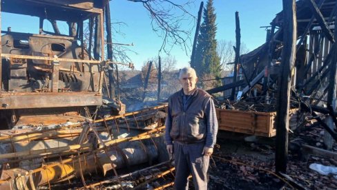 NAJVIŠE ŽALI ZA 100 LITARA RAKIJE STARE POLA VEKA: Plamen progutao gotovo celo domaćinstvo Milinkovića u Gornjoj Bukovici