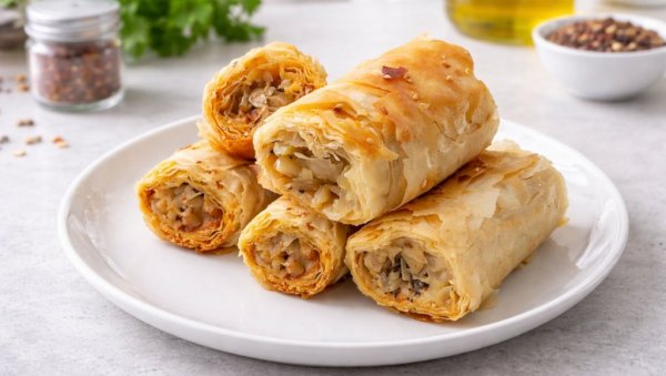 ПОСНА ПИТА СА КИСЕЛИМ КУПУСОМ: Мирис детињства у хрскавим корама