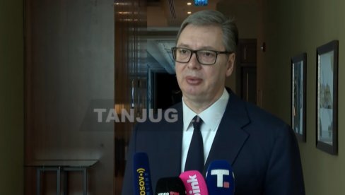 VUČIĆ O ODLIKOVANJU ORDENOM ZLATNO ORGLA: Jesam ja lični dobitnik, ali ga je suštinski dobila država Srbija