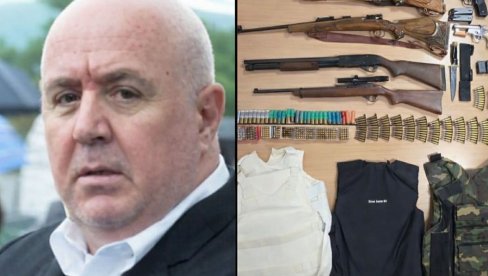 PRONAĐEN ARSENAL U KUĆI ACA ĐUKANOVIĆA: Otkriveno šta je oružja otkriveno prilikom policijskog pretresa
