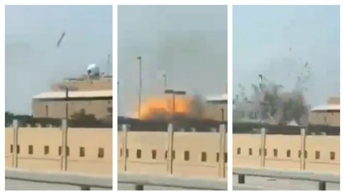 IZVRŠEN UDAR NA AMERIČKU BAZU U BAHREINU? Civilima izdato hitno naređenje za evakuaciju (VIDEO)