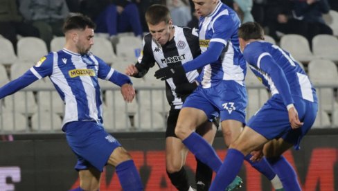 PARTIZAN DOŽIVEO NOVI ŠOK! OFK Beograd u 95. minutu obradovao Crvenu zvezdu! (VIDEO)