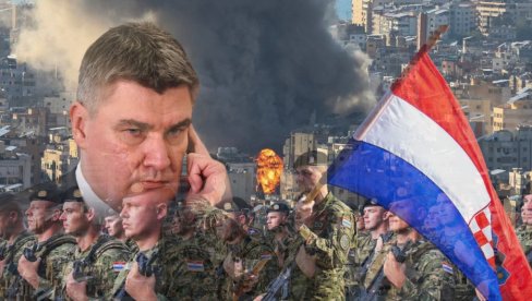 ХРВАТСКИ ВОЈНИЦИ У ИРАКУ И ЛИБАНУ Милановић: Морају да се повуку! Осуђујем једнострану примену војне силе