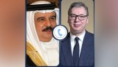 РАЗГОВАРАО САМ СА КРАЉЕМ БАХРЕИНА ПОВОДОМ РАКЕТНИХ НАПАДА Вучић: Изразио сам дубоку забринутост због ескалације сукоба