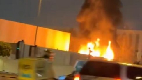 NAPADNUT AMERIČKI KONZULAT U DUBAIJU: Društvenim mrežama kruže snimci zgrade koju guta vatrena stihija (VIDEO)