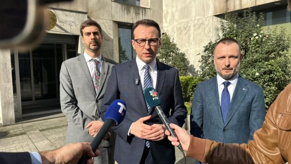ПЕТКОВИЋ НАКОН БРИФИНГА СА ПРЕДСТАВНИЦИМА ЕУ У БРИСЕЛУ: Наши одговори су јасно показали о чему је реч на КиМ