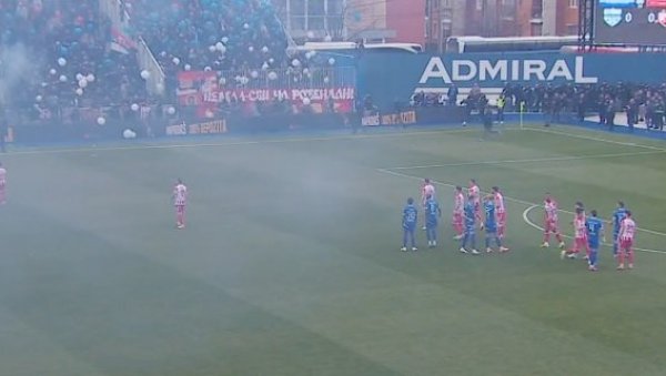 ПРЕНОС, НОВИ ПАЗАР - ЦРВЕНА ЗВЕЗДА! Домаћину поништен гол! Повредио се Дуарте, Тинкизјан погођен у главу!