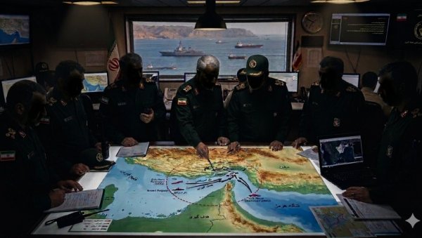 ИРАН ЗАПРЕТИО ПОТАПАЊЕМ: Сваки амерички или израелски брод у Ормуском мореузу је директна мета