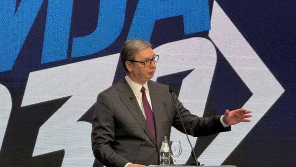 ЖИВИМО У ВРЕМЕНУ НАЈБРЖИХ ПРОМЕНА У ЧОВЕЧАНСТВУ Вучић: План и програм напретка земље је суштина онога на чему заснивате њен успех