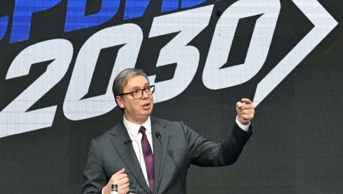 ČITAVI SEKTORI BIĆE REORGANIZOVANI OKO VEŠTAČKE INTELIGENCIJE Vučić: Očekuje se povećanje produktivnosti od čak 700 odsto