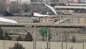 ЕВО ШТА ЈЕ ОСТАЛО ОД АЕРОДРОМА У ТЕХЕРАНУ: Авиони унштени, остале само олупине (ВИДЕО)