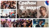 ДРЖАВУ НИКАД НЕ БИСМО САЧУВАЛИ ДА НИЈЕ БИЛО ЖЕНА Вучић са дамама за 8. март - Оне су издржале најтежи терор (ФОТО)