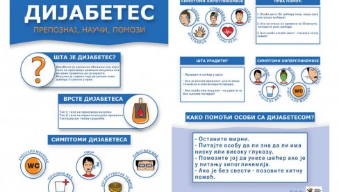 BEZBEDNO ZA DECU SA DIJABETESOM: Tribina u NB „Stefan Prvovenčani“ u Kraljevu