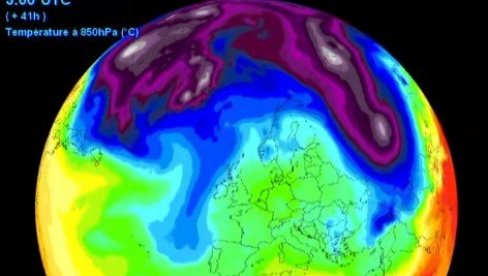 (MAPA) POGLEDAJTE ŠTA NAM STIŽE SA ISTOKA EVROPE: Anticiklon izazvao velike promene, a Srbiju očekuje pravo iznenađenje