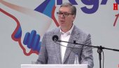 OVO VREME ZAHTEVA POSVEĆENOST Vučić: Da razmislimo o tome kakvu budućnost želimo i koliko moramo rada da uložimo da sačuvamo Srbiju