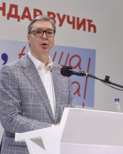 ВУЧИЋ У ХАЛИ СИВАЦ: Идеја изградње брзе саобраћајнице била је од суштинске важности за прогрес овог краја (ВИДЕО)