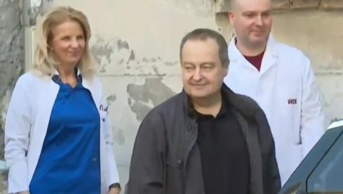 DAČIĆ NAPUSTIO BOLNICU: Ovo je prvo što je rekao (VIDEO)
