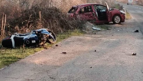 ODREĐENO ZADRŽAVANJE VOZAČU CITROENA: U njega se motorom zakucao rođeni brat Darka Lazića