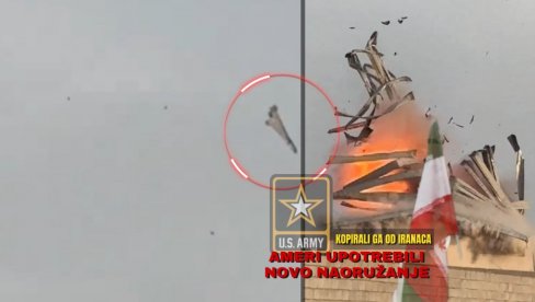 PRVI SNIMAK, PRVI OUT U AKCIJI: Ameri upotrebili novo naoružanje u Iranu - iskopirali ga od Iranaca (VIDEO)