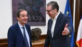 VUČIĆ RAZGOVARAO SA PREDSEDNIKOM EDF-A: Evo o kojim temama je bilo reči (FOTO)