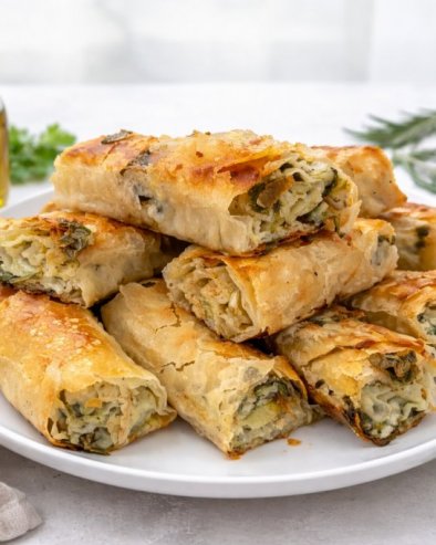 ПИТА СА КРОМПИРОМ И МЛАДИМ ЛУКОМ: Једноставан домаћи рецепт