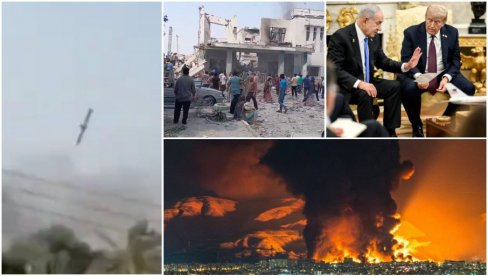 TALAS ATENTATA POKUŠAJ DA SE ZAUSTAVI TEHERAN? Izrael nastavlja sa likvidacijama, Iran odgovara raketnim i napadima dronova (VIDEO)