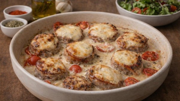 СВИЊСКИ ФИЛЕ У ГОРГОНЗОЛА СОСУ СА ПОВРЋЕМ: Богатство укуса из рерне