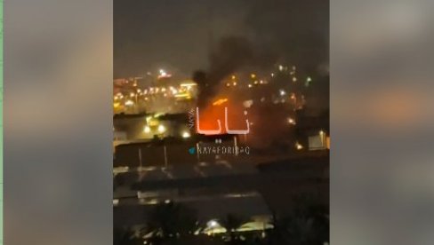 IRAN IZVEO BRUTALAN NAPAD: Izvršeni udari na američku ambasadu i vojnu bazu u Bagdadu (VIDEO)
