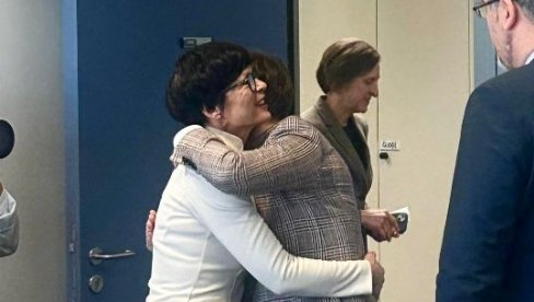 ANA BRNABIĆ U BRISELU: Velika zahvalnost gospođi Kos na posvećenosti i podršci koju pruža našoj zemlji (FOTO)