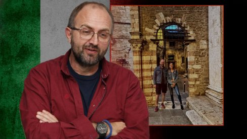 LEPA ITALIJANKA: Tika Špic zaveo 19 leta mlađu koleginicu - Ako bude svadbe, biće to na velika zvona (FOTO)