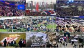 VELIKI SKUP SNS: Više od 70.000 ljudi u Areni i oko nje, narod pristiže da podrži Vučića (FOTO/VIDEO)