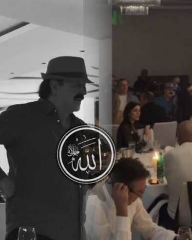 ДЕРНЕК ДО КАСНО У НОЋ: Видите како је Харис Џиновић прославио Бајрам (ФОТО)