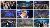 VUČIĆ U KRCATOJ ARENI POSLAO SNAŽNU PORUKU: Srbija je naša porodica (FOTO/VIDEO)