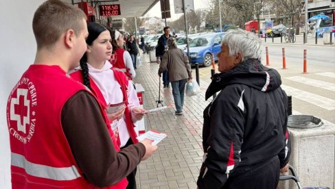 SVETSKI DAN BORBE PROTIV TUBERKULOZE: Akcija volontera paraćinskog Crvenog krsta