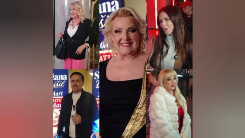 CELA ESTRADA KOD SNEŽANE ĐURIŠIĆ: Kolege došle da uživaju na koncertu zvezde narodne muzike (FOTO)