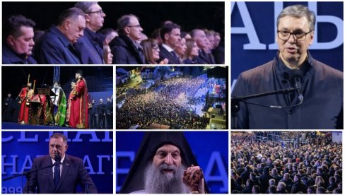 НЕ ДАМО ТЕ ОТАЏБИНО НАША Вучић у Врању дао реч за сва времена: За Србију вреди живети и борити се, никад нећемо признати тзв. Косово