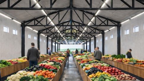 POČINJE REKONSTRUKCIJA: Aranđelovac dobija modernu natkrivenu zelenu pijacu