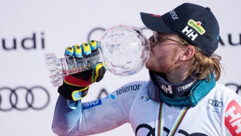НОРВЕЖАНИН ДОМИНАНТНО ДО ПЕХАРА: Атле Ли Мекграт освојио Мали кристални глобус у слалому