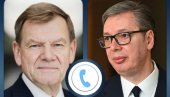 СРБИЈА ЋЕ ВРЕДНО ДА РАДИ НА РЕФОРМАМА: Вучић разговарао са министром спољних послова Савезне Републике Немачке Јоханом Вадефулом (ФОТО)
