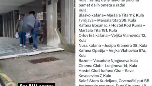PONOVO IH UHVATILO LUDILO: Blokaderi umesto da gledaju svoje dvorište oni traže tuđe štabove i kol centre (FOTO)