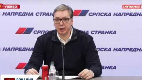 VUČIĆ SE OBRAĆA NACIJI: Predsednik o rezultatima vanrednih lokalnih izbora