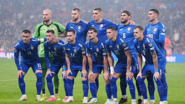 Е ОНДА САМ ЗНАО ДА САМ ПОГОДИО... Фудбалер Србије Страхиња Павловић након спектакуларног гола против Саудијске Арабије