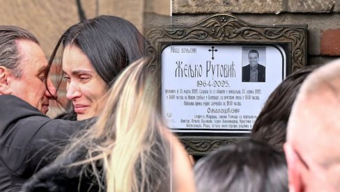 ЖИВОТ БЕЗ ТЕБЕ НИЈЕ ИСТИ Рутовићева удвица сломљена од бола, дирљиво писмо: Заувек твоја, ово није крај...