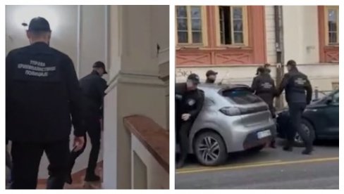 OGLASILO SE VJT U BEOGRADU: Policiji naloženo da uđe u zgradu Rektorata - naloženo oduzimanje snimaka