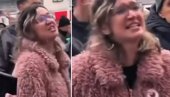 БЛОКАДЕРКА ЗА ПСИХИЈАТРИЈУ! Згубиданка урлала на полицију! (ВИДЕО)