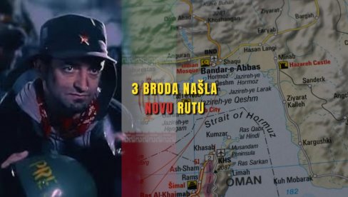 IRANCI NE VERUJU GDE SU PROTERALI: 3 broda prošla, našli novu rutu kroz Ormuski moreuz