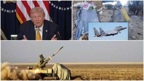 ТРАМП ОТКРИО ЧИМЕ ЈЕ ОБОРЕН Ф-15: Сумњали смо на иранску замку кад је пилот послао поруку